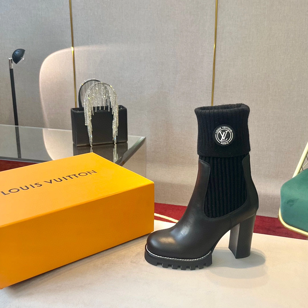 &coco -Star Trail wool heel height ：9.5cm， Base thickness 2cm Calfskin item:B-X198J2109